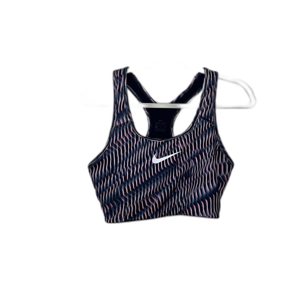 Nike Black and Pink Sports Bra